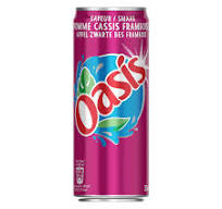 Oasis pomme cassis framboise
