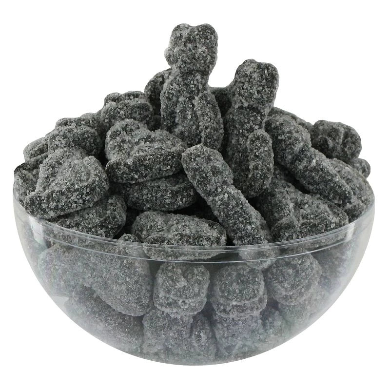 Chats noir réglisse sucrés 100g