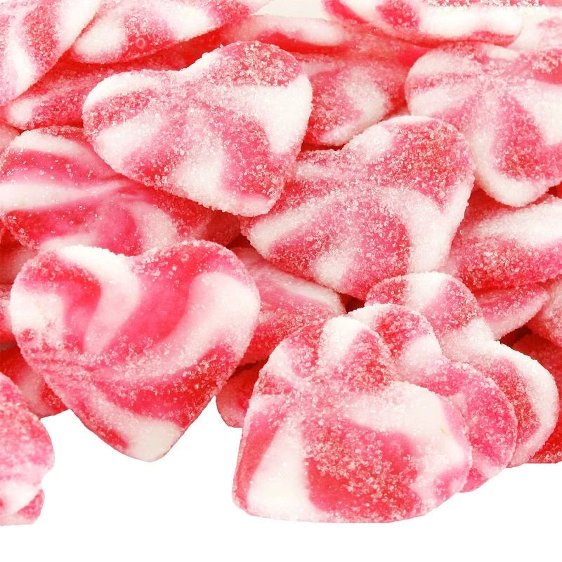 Coeurs de fraise twist crémeux 100g