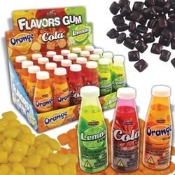 mini bouteille flavors gum