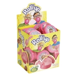 Rouleau chewing gum a l'unité
