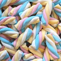 Twists marshmallow torsadé 100g