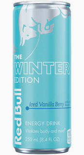 redbull mûre givré vanille