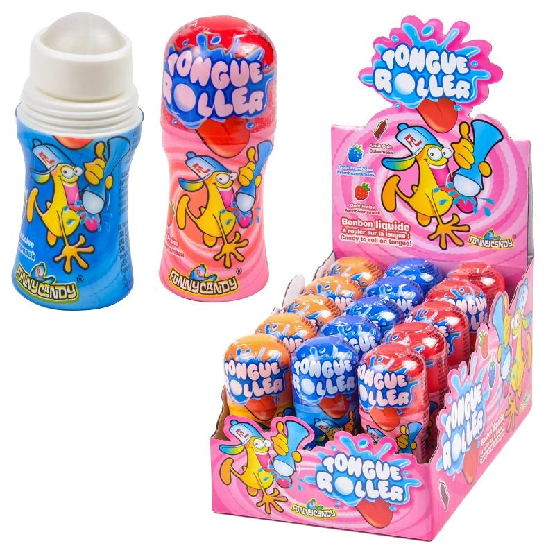 Tongue roller candy
