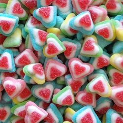 Coeurs 3D sucrés 100g