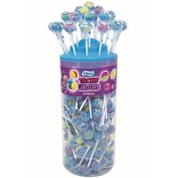 Sucettes bicolores tache langues