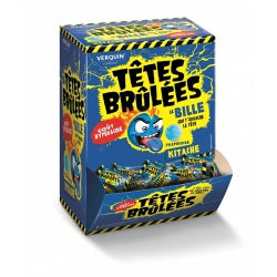 Têtes brulées Framboise part lot de 5