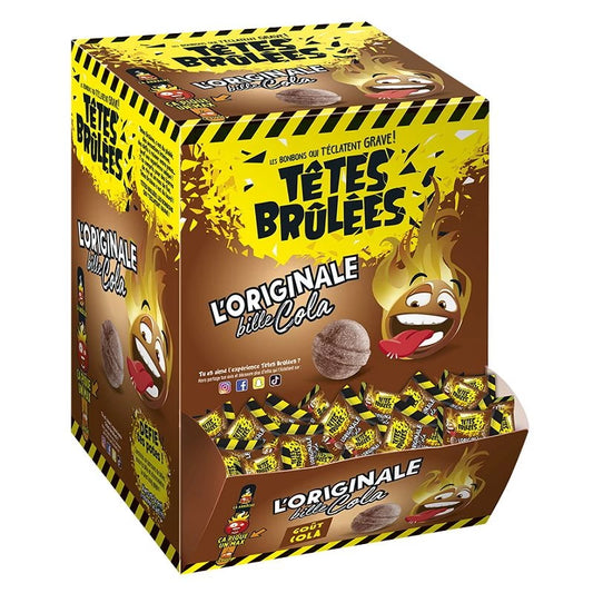 Têtes brulées cola part lot de 5