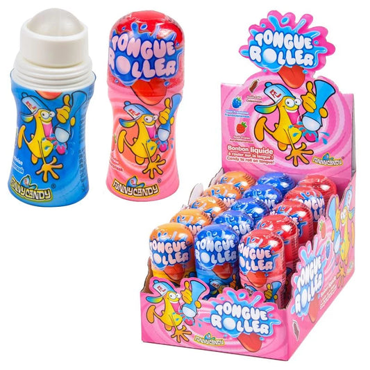 Tongue roller candy